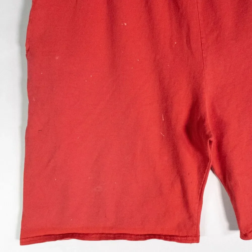 Vintage 1993 Kansas City Chiefs Nutmeg Shorts Men's Size XL Thrashed Distressed